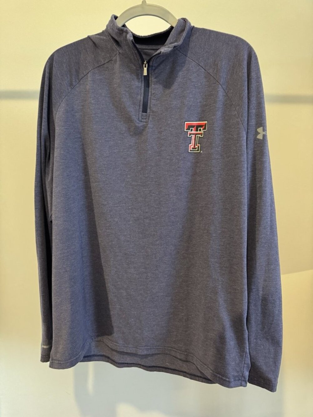 Under Armour Texas Tech Quarter-Zip Pullover Men's L